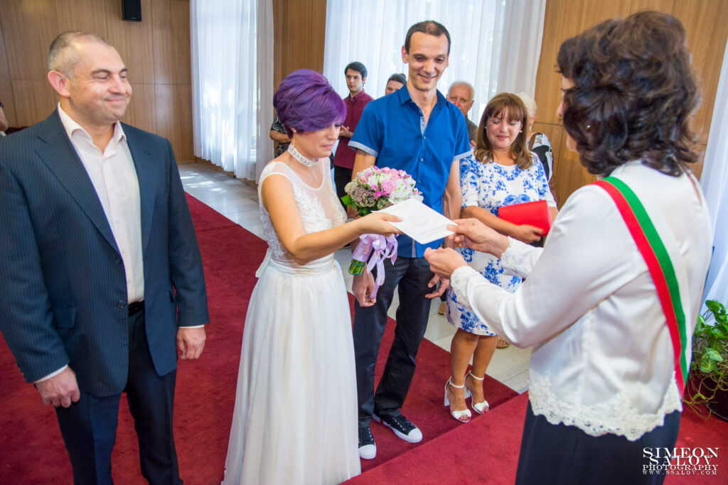 Сватбен фотограф в обредна зала „Сердика“ – Зад кадър