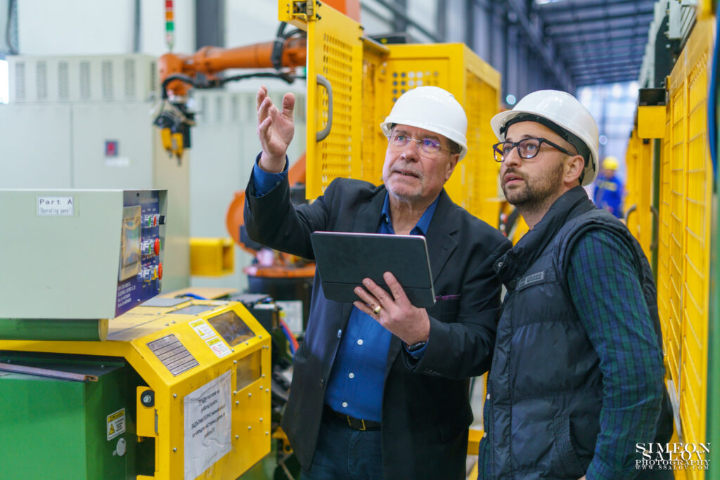 Корпоративна визия за лидери: Фотосесия за новия сайт на HUS и Wire Production