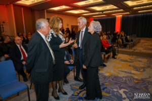 Президентът Илияна Йотова и Благой Рагин в сърдечен поздрав на годишните награди на БХРА – официален архив на фотографа Симеон Сълов