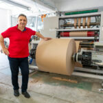 Професионално заснемане на високотехнологични печатни машини и производствени линии в базата на Полиграфснаб АД в София.